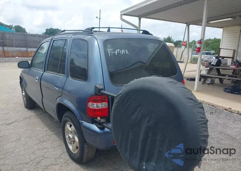 2002 Kia Sportage из США, поврежденный, VIN KNDJB723525162145